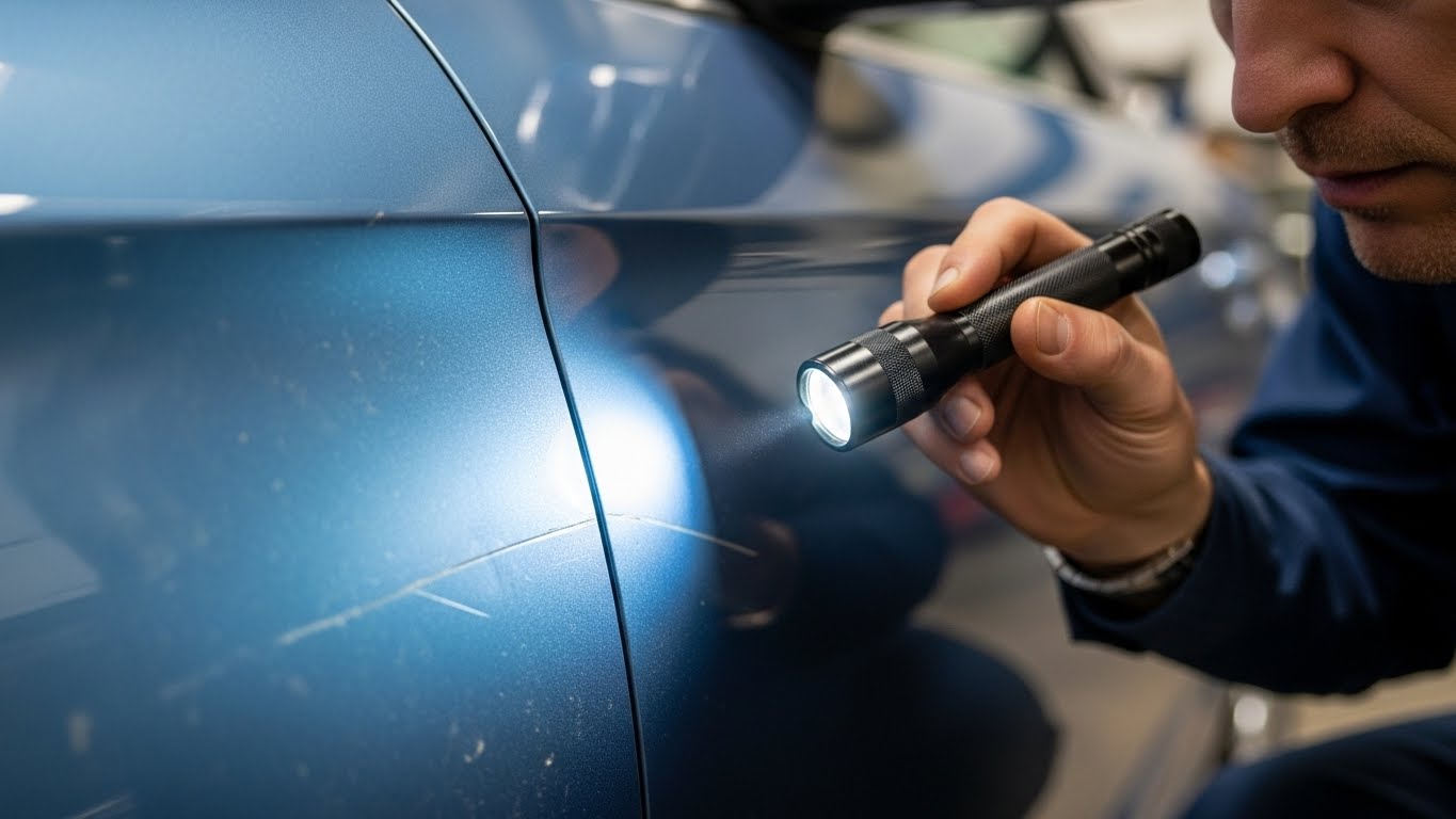 بررسی بدنه و شاسی خودرو دست دوم