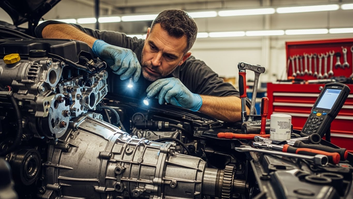 بررسی فنی موتور و گیربکس خودرو دست دوم