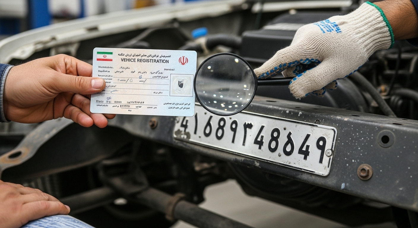 تطبیق مدارک خودرو