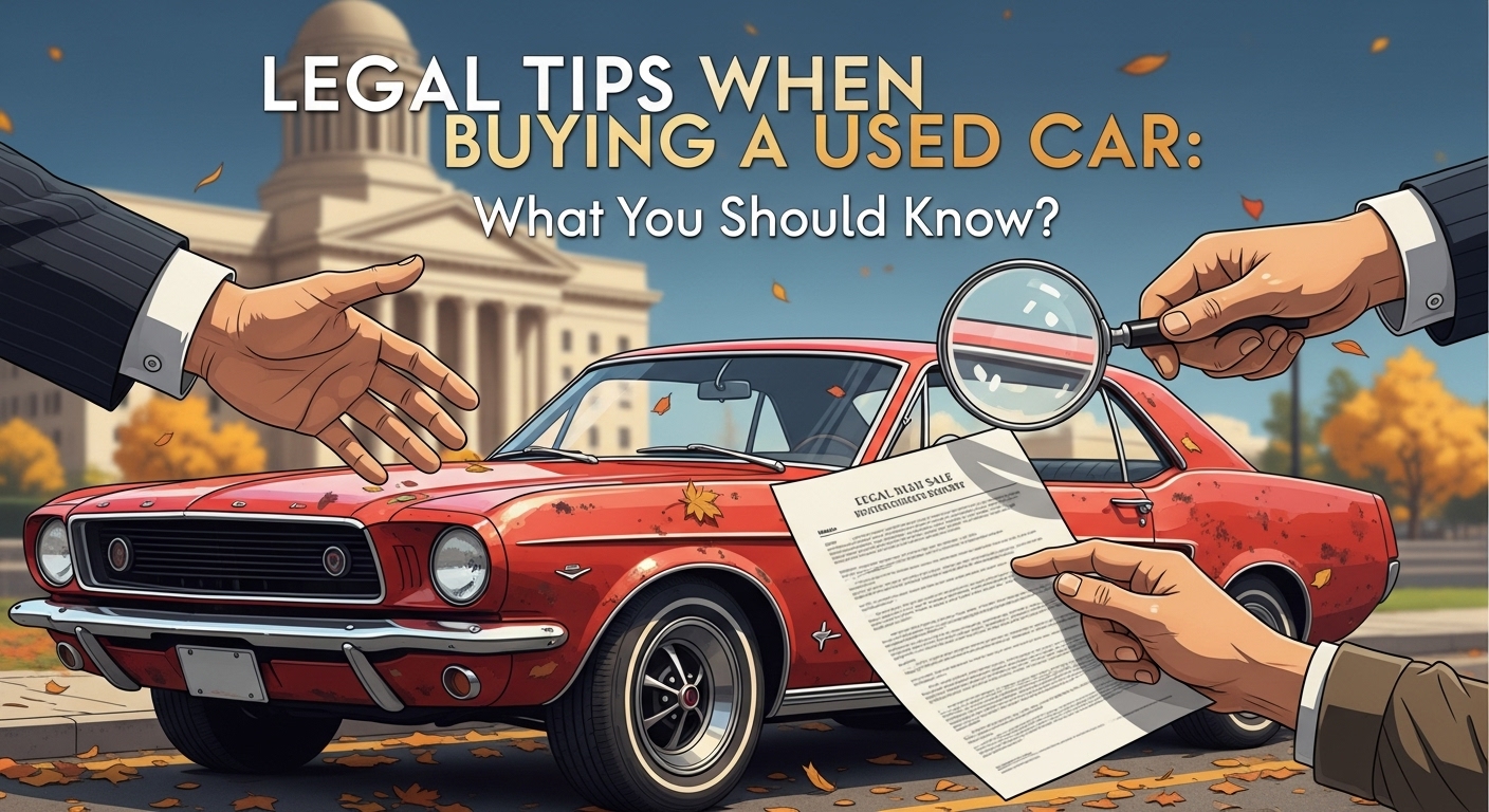 نکات حقوقی در خرید خودرو کارکرده: از چه چیزهایی باید آگاه باشید؟